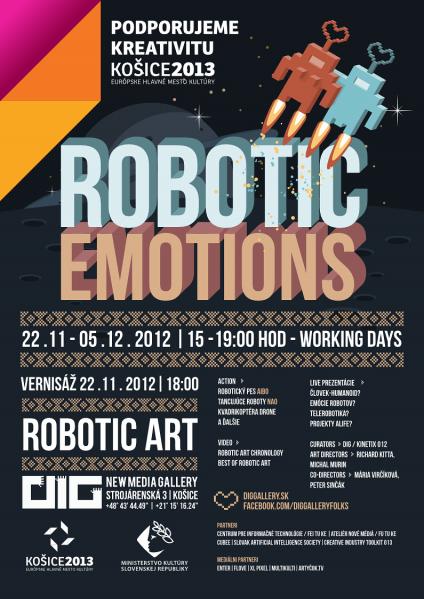 V košickej DIG gallery sa predstaví robotické umenie