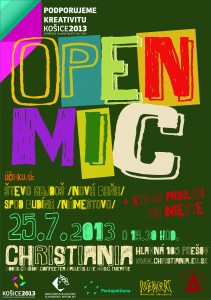 open mic  jul 2013